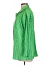 Assorted Brands 100% Polyester Green Long Sleeve Blouse Size L (estimated) - photo 5