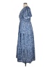 Unbranded 100% Polyester Blue Casual Dress Size XL - photo 5