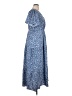 Unbranded 100% Polyester Blue Casual Dress Size XL - photo 4