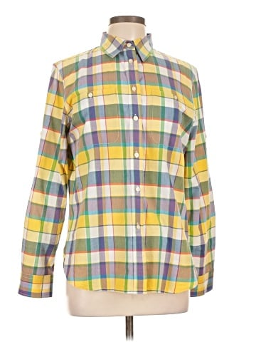 Lauren Jeans Co. Long Sleeve Button-Down Shirt (view 1)