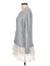 Status by Chenault Gray Long Sleeve Top Size L - photo 5