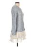 Status by Chenault Gray Long Sleeve Top Size L - photo 4