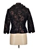 Teri Jon by Rickie Freeman Paisley Black Wool Blazer Size 6 - photo 2