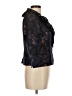 Teri Jon by Rickie Freeman Paisley Black Wool Blazer Size 6 - photo 4
