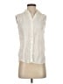Uniqlo Ivory Sleeveless Button-Down Shirt Size XS - photo 1