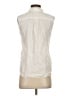 Uniqlo Ivory Sleeveless Button-Down Shirt Size XS - photo 2