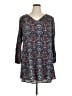 Lush Paisley Teal Casual Dress Size XL - photo 1