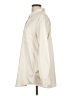 Gap 100% Polyester Solid Ivory Long Sleeve Blouse Size L - photo 5