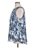 Cristina B. 100% Polyester Blue Sleeveless T-Shirt Size XL - photo 5