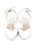 Dolce Vita Metallic Silver Heels Size 9 1/2 - photo 2