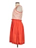 Hunter Dixon 100% Polyester Color Block Orange Casual Dress Size 6 - photo 5
