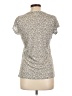 QMack Silver Short Sleeve Top Size L - photo 2