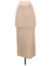 Max Mara Solid Tan Casual Skirt Size 00 (estimated) - photo 1