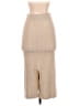 Max Mara Solid Tan Casual Skirt Size 00 (estimated) - photo 2