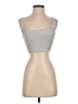 Babaton Solid Silver Tube Top Size S - photo 1