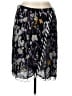 Les Copains 100% Polyester Print Black Casual Skirt Size EU (IT) 48 / US 12 - photo 1