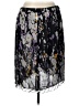 Les Copains 100% Polyester Print Black Casual Skirt Size EU (IT) 48 / US 12 - photo 2