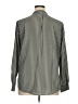 MICHAEL Michael Kors Stripes Gray Long Sleeve Blouse Size XL - photo 2