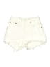 Levi's Ivory Denim Shorts Size 24 waist - photo 1