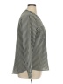 MICHAEL Michael Kors Stripes Gray Long Sleeve Blouse Size XL - photo 4