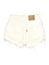 Levi's Ivory Denim Shorts Size 24 waist - photo 2
