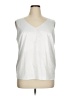 Assorted Brands White Sleeveless Blouse Size XL - photo 1