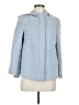 Zara Basic Blue Wool Coat Size M - photo 1