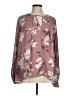 Altar'd State 100% Polyester Brown Long Sleeve Blouse Size M - photo 1