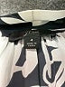 J.Crew 100% Polyester Print Silver Long Sleeve Blouse Size 4 - photo 7