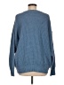 American Eagle Outfitters Solid Blue Pullover Sweater Size M - photo 2
