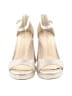 Jessica Simpson Ivory Gold Sandals Size 7 - photo 2