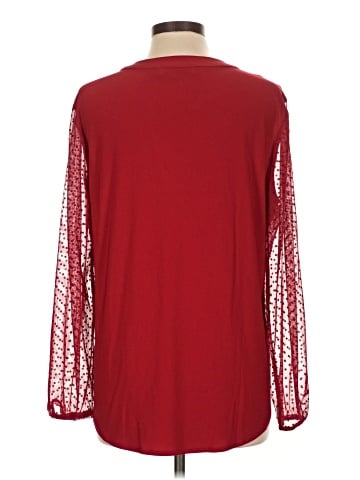 Kasper Long Sleeve Blouse (view 2)