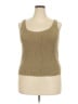 Assorted Brands 100% Cotton Tan Gray Sweater Vest Size 2X (estimated) - photo 1