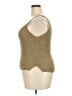 Assorted Brands 100% Cotton Tan Gray Sweater Vest Size 2X (estimated) - photo 5