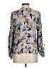 O'Neill 100% Viscose Floral Ivory 3/4 Sleeve Blouse Size M - photo 2