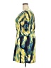 Sean John Graphic Yellow Cocktail Dress Size XXL - photo 5