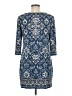 Max Studio Paisley Blue Casual Dress Size M - photo 2