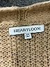 Heartloom 100% Acrylic Tan Cardigan Size XS - photo 7