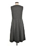 Lands' End Solid Gray Casual Dress Size 6 - 8 - photo 2