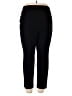 Rafaella Solid Black Active Pants Size 2X - photo 2