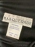 Masquerade 100% Polyester Stars Black Cocktail Dress Size 7 - 8 - photo 7