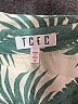 TCEC 100% Polyester Tropical Teal Long Sleeve Blouse Size S - photo 7