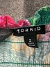 Torrid Green Short Sleeve Blouse Size 2X Plus (2) - photo 7