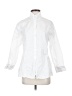 Shana White Long Sleeve Button-Down Shirt Size S - photo 1