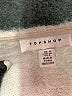 Topshop 100% Polyester Ivory Long Sleeve Top Size 8 - photo 7