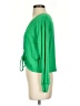 Elan Green Long Sleeve Blouse Size S - photo 5