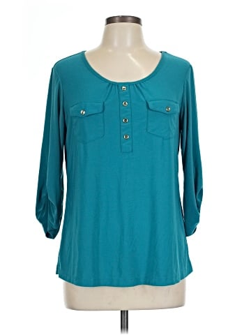 Perseption Concept 3/4 Sleeve Blouse (view 1)