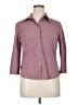 Clichy 100% Polyester Burgundy 3/4 Sleeve Blouse Size XL - photo 1