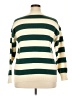 Unbranded 100% Polyester Stripes Green Cardigan Size XXL - photo 2