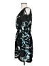 Silence and Noise 100% Polyester Print Teal Casual Dress Size S - photo 5